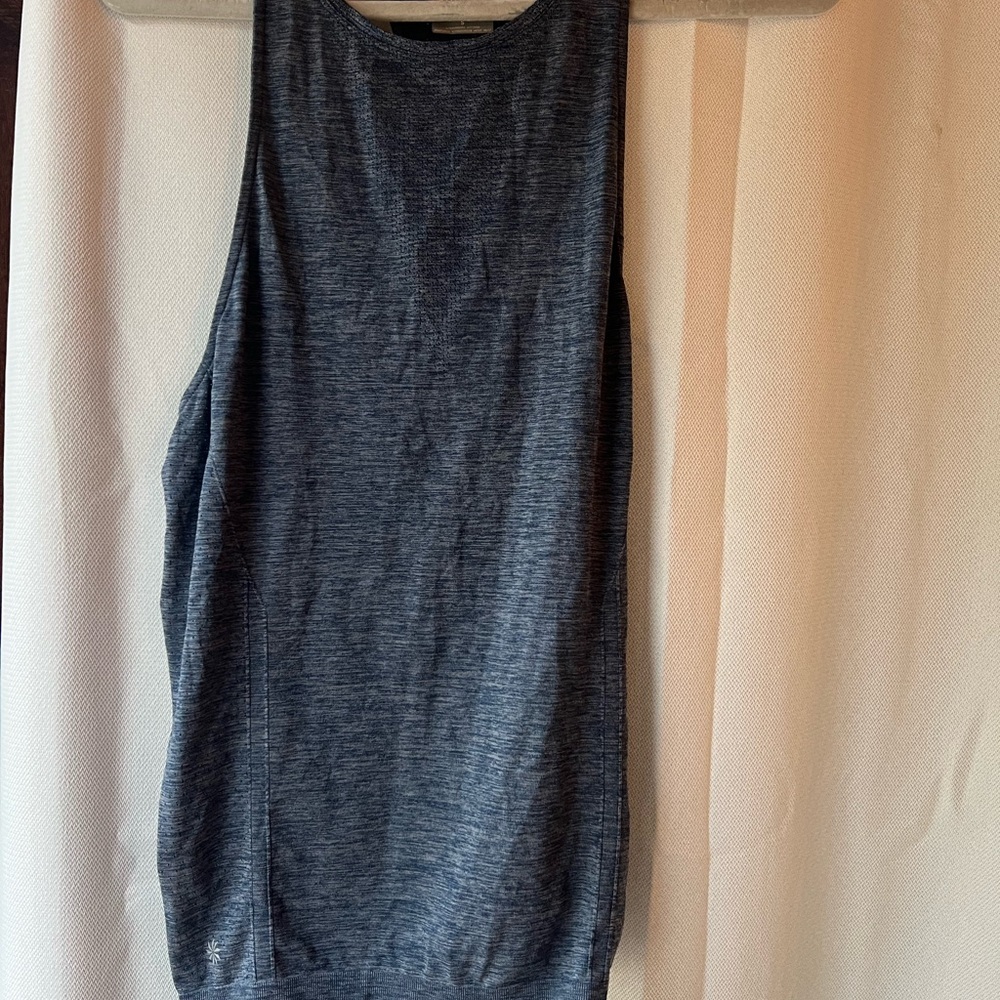 Athleta Blue Sleeveless Tank Top